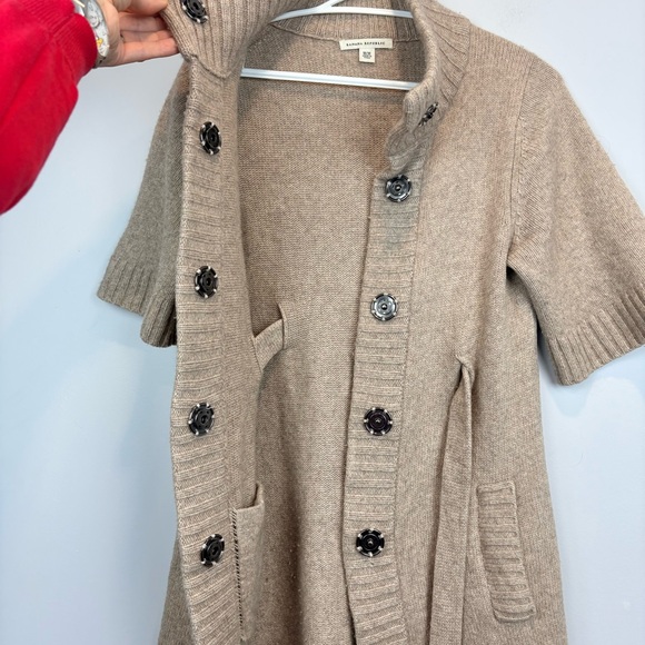Banana Republic Lambswool Cashmere Blend Belted Cardigan - Picture 6 of 11